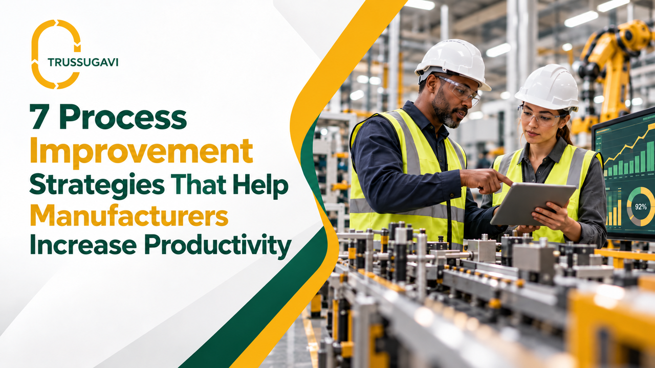 7 Process Improvement Strategies That Help Manufacturers Increase Productivity