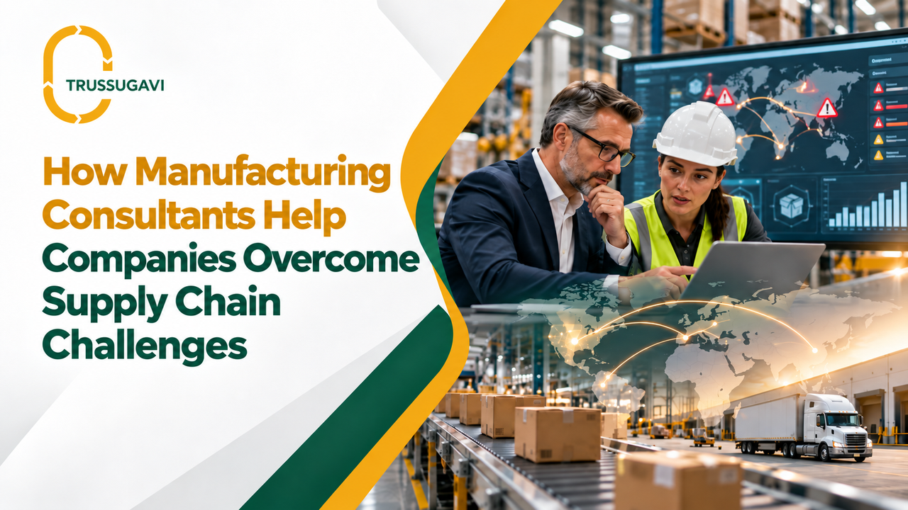 How Manufacturing Consultants Help Companies Overcome Supply Chain Challenges